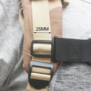 Adjustable Sack Bag Backpack Webbing Sternum Chest Harness Buckle Clip Strap Pro