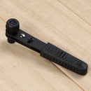 6.35cm Socket Black Mini 1/4" Ratchet Wrench Screwdriver Socket   Wrench Ro