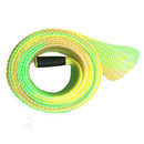 Fishing Rod Cover Rod Braided Strap Reel Cover Glove Protector (Yellow gree O5W8