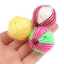 6pcs Magic Hair Removal Laundry Ball Clothes Washing Machine Cleaning Ball3 Gw