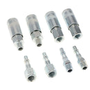 8x Female Male Quick Release Disconnect Coupler Plug 1/4" BSP Tools