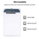 2.5 inch USB 3.0 SATA HDD Hard Disk Drive External HDD Enclosure Case Box A