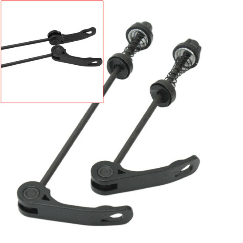 1 Set MTB Road Bicycle Bike Wheel Hub Skewer Front Rear Quick Release Axle EZV