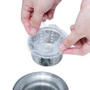 200pcs Kitchen Anti-Clogging Sink Filter Dish Washing Sink Drain Residue Fi H7S4