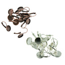 24 Pcs French Lever Back Earrings Blanks fit 12mm Cabochons Earring Findings