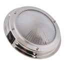 5.4'' Round Ceiling Dome Light - Marine Grade Stainless Steel