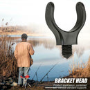 3pcs Fishing Rod Pole Holders Rest Heads Grips Carp Fishing Tackle Tool