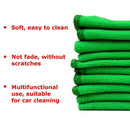 10x Microfiber Cleaning Detailing Cloths Wash Duster Towels Auto Car Soft Rag