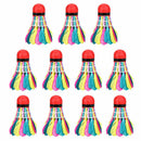 11Pcs Elegant Professional Sport Training Feather Shuttlecocks Badminton Balls I