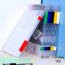 A4 file storage box transparent box office supplies durable desk storage box
