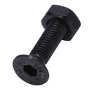 480Pcs/Set M2 M2.5 M3 Din7991 Iso1064 Black Grade 10.9 Countersunk Head Soc U1N3