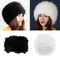 2 Pieces Women Cossack Hats Faux Fur Caps Luxury Premium Winter Russian Hat