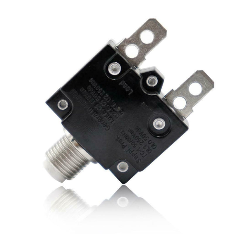 5pcs 50V DC 5A/10A/15A/20A/30A Push Button Circuit Breaker Overload Switch