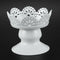 4pcs Mini White Dessert Stand with Premium Steel Material Cupcake Display,  J8K8