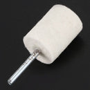 10 Pcs Buffing Polishing 3mm Shank 20mm Hard Cylindrical Felt Bobs