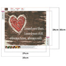 5D DIY Full Drill Rhinestone Diamond Painting Word Cross Stitch Art (K988)