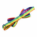 Mens Tuxedo Rainbow Stripe Woven Bow Tie Bowtie Necktie