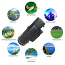 Night Vision Outdoor Monocular Telescope 35X50 BAK4 Portable for Travel