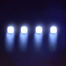 4x Mini Night Flying Signal Lamps LED Navigation Light (White Flashing)