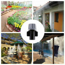 Micro-Flow Drip Watering Irrigation Adjustable Misting Kits System Self Pla N3R3