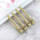 12Pcs Salon Hair Styling Clips Sectioning Alligator Hair Plastic Clip Golde