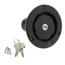 Locking Gas Tank Cap Fuel Filler Door Cover Universal fit Chemical Corrosion And