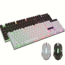 Premium USB Wired  Gaming 104 Keys Keyboard Mouse Sets RGB Backlight (Pack of 1)