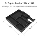 Center Console Organizer Insert Tray Armrest Box Secondary Storage Box for