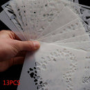 13pcs Embossing Template Scrapbooking Walls Painting Layering Stencils DIY