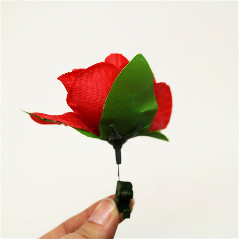 Rose Flower Magic Tricks Magician Prop Satge Close Up Magic Accessories FT