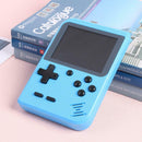 Video Game Console Retro Handheld Game Player Built-in 500 Games (Blue) A