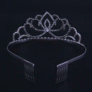 Bride Wedding Headdress Jewelry Crystal Hair Crown Dinner Accessories