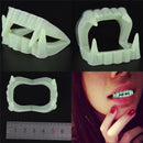 10X Halloween Holiday Party Vampire Luminous False Teeth Tooth Denture Costume&