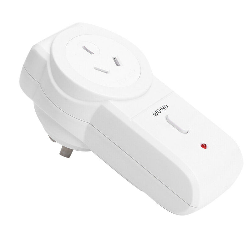 1pc AU Plug Power Outlet Light Switch Socket+1pc Wireless Remote Control