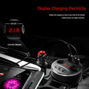 3.1A Dual USB Car Charger Bluetooth FM Music Transmitter with Emergency Hammer