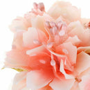 6pcs 4cm Artificial carnation flowers Stamen silk flower bouquet for weddin