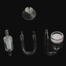 Aquarium Tank Spiral CO2 Diffuser Glass U Shaped Tube Bubble Suctio Counter S6E3
