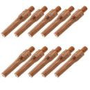 20pcs 45mm Contact Nozzle Tip for MAG/MIG Gas Shielded Welder Fit 0.8mm+1mm
