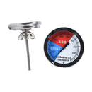 Stainless Steel Barbecue BBQ Smoker Grill Thermometer Temperature Gauge 100-5 FU