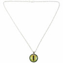 Eyeglass Cabochon Necklace Women Chain Statement W3A1