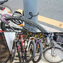 4 Feet Cycling Self Coiling Cable Lock Code Chain Locks for Gates & Fences