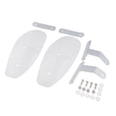 Motorcycle Handbar Hand Guard Wind Protector Air Deflector Shield Set