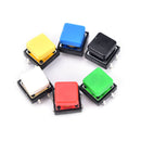20PCS tactile push button switch momentary micro switch button + tact cap BX