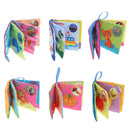 Baby Kids Cognize Chinese English Shapes Cloth Books Educational Toys 6 Set