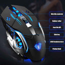 S20 Ergonomic Wired Gaming Mouse 6 Buttons 2400DPI LED USB Computer Mouse Mice