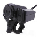12V Car Cigarette Lighter Socket Motorcycle Auto Mounting Socket with Cover Y7C7