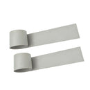 2x Boat Gray Repair Patches Material for Inflatable Dinghy Crafts -51*1000mm