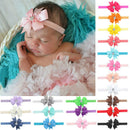 10PCs/Set Kid Girl Baby Toddler Infant Flower Headband Hair Bow Band Acces XSS
