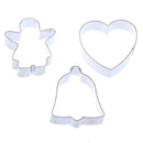 Religion Christian Baptism Fancy Cross Biscuit Fondant Stainless Steel CuttSEAU