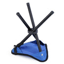 Folding stool and mobile blue multi-activities (camping, picnic, fishing, h